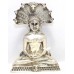 Silver Parshwanath 925 Statue Figurine Sterling Idol God Solid India Jain W454